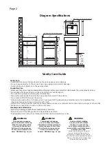 Предварительный просмотр 2 страницы VINNOVA 702818 Manual