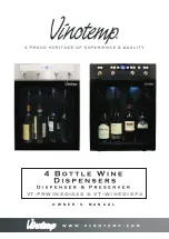 Vinotemp Butler Series Owner'S Manual preview