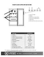 Preview for 8 page of Vinotemp Element BCU101-01 Owner'S Manual