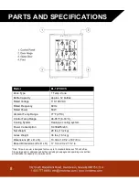 Предварительный просмотр 9 страницы Vinotemp Element EL-12TEDCS Owner'S Manual