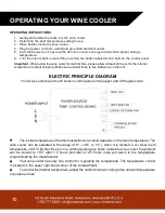 Предварительный просмотр 11 страницы Vinotemp Element EL-12TEDCS Owner'S Manual