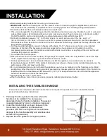 Предварительный просмотр 9 страницы Vinotemp Element EL-142TSST Owner'S Manual