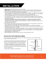 Preview for 8 page of Vinotemp element EL-155SDWS Owner'S Manual