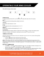 Preview for 10 page of Vinotemp element EL-155SDWS Owner'S Manual