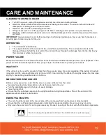 Preview for 12 page of Vinotemp element EL-155SDWS Owner'S Manual