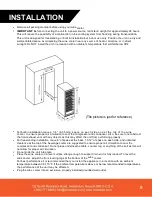 Preview for 9 page of Vinotemp Element EL-168GFEB Owner'S Manual