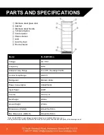 Preview for 8 page of Vinotemp Element EL-168WCBC-L Owner'S Manual