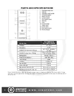 Preview for 8 page of Vinotemp element EL-168WCGM Owner'S Manual