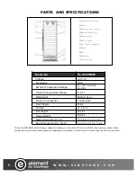 Preview for 8 page of Vinotemp element EL-300COMM Owner'S Manual