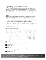 Preview for 11 page of Vinotemp element EL-300COMM Owner'S Manual