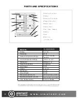 Preview for 8 page of Vinotemp Element EL-30SWCB2D Owner'S Manual