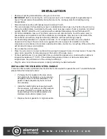 Preview for 10 page of Vinotemp Element EL-30SWCB2D Owner'S Manual