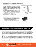 Предварительный просмотр 10 страницы Vinotemp element EL-46WCBC-L Owner'S Manual