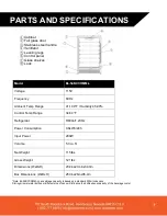 Предварительный просмотр 7 страницы Vinotemp element EL-54BCCOMM-L Owner'S Manual