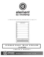 Vinotemp element EL-54COMM Owner'S Manual preview