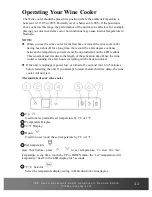 Preview for 11 page of Vinotemp element EL-54COMM Owner'S Manual