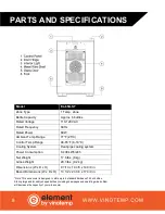 Preview for 8 page of Vinotemp element EL-6SILST Owner'S Manual