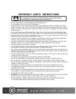 Preview for 6 page of Vinotemp Element EL-BWC101-01 Owner'S Manual