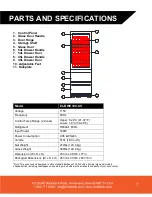 Предварительный просмотр 7 страницы Vinotemp Element EL-BWC108-SS Owner'S Manual