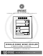 Vinotemp element EL-WCU102-01 Owner'S Manual preview