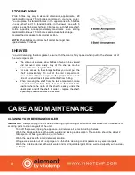 Preview for 11 page of Vinotemp element EL-WCU113-03 Owner'S Manual