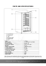 Preview for 7 page of Vinotemp V T-34 TS Owner'S Manual