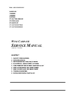 Vinotemp VC100D Service Manual preview