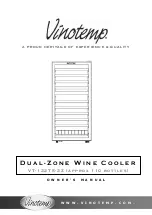 Preview for 1 page of Vinotemp VT-122TS-2Z Owner'S Manual