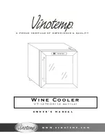 Preview for 1 page of Vinotemp VT-12TEDS Owner'S Manual