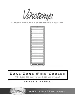 Vinotemp VT-140 TS Owner'S Manual preview