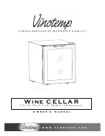 Vinotemp VT-15 TS Owner'S Manual preview