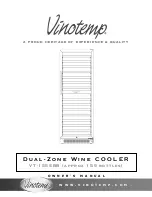 Vinotemp VT-155SBB Owner'S Manual preview