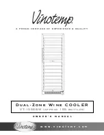 Preview for 1 page of Vinotemp VT-155SBW Owner'S Manual