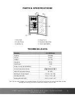 Preview for 7 page of Vinotemp VT-18PTED - 2Z Owner'S Manual