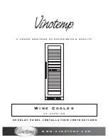 Vinotemp VT-24PR125 Installation Instructions preview