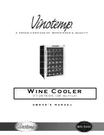 Preview for 1 page of Vinotemp VT-28-TEDS Owner'S Manual