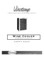 Vinotemp VT - 28TEDS Owner'S Manual preview