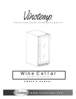 Preview for 1 page of Vinotemp VT-32 Owner'S Manual