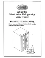 Vinotemp VT-32BSW Instruction Manual preview