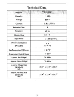 Preview for 4 page of Vinotemp VT-32BSW Instruction Manual