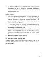 Preview for 4 page of Vinotemp VT-32SN Instruction Manual