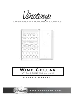 Vinotemp VT-34-2Z Owner'S Manual preview