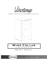 Preview for 1 page of Vinotemp VT-34 TS Owner'S Manual