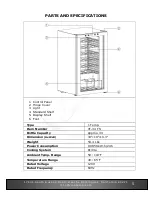 Предварительный просмотр 5 страницы Vinotemp VT-34 TS Owner'S Manual