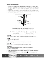 Preview for 10 page of Vinotemp VT-36 Owner'S Manual