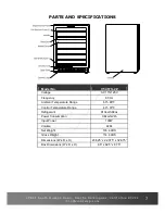 Preview for 7 page of Vinotemp VT-46TS-2Z Owner'S Manual