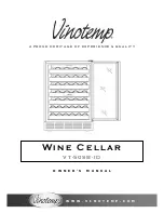 Vinotemp VT-50SB-ID Owner'S Manual preview