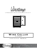 Vinotemp VT-50SBW Instruction Manual preview