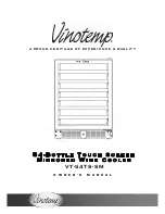 Vinotemp VT-54TS-SM Owner'S Manual preview