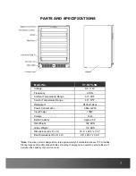 Предварительный просмотр 7 страницы Vinotemp VT-54TS-SM Owner'S Manual